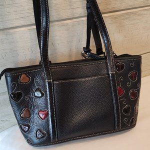 Adorable genuine Brighton heart handbag